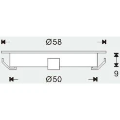 Mini Spot LED Encastrable Rond Ultra-plat Blanc Chaud 2700K 9 Mini Spot LED Encastrable Rond Ultra-plat Blanc Chaud 2700K -OSRAM || EUROPALAMP Soldes Boutique 7400057 4
