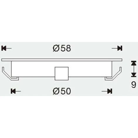 Mini Spot LED Encastrable Rond Ultra-plat Blanc Chaud 2700K 5 Mini Spot LED Encastrable Rond Ultra-plat Blanc Chaud 2700K – Image 4