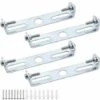 TTIO [4 Pièces] Support De Fixation Pour Plafonnier 105mm Luminaire Suspendu Accessoires Lustre De Plafond Plafonnier Plaque De Base Plaques De Lampe De Plafond Supports De Plaque Et Accessoires -OSRAM || EUROPALAMP Soldes Boutique 74707199 1