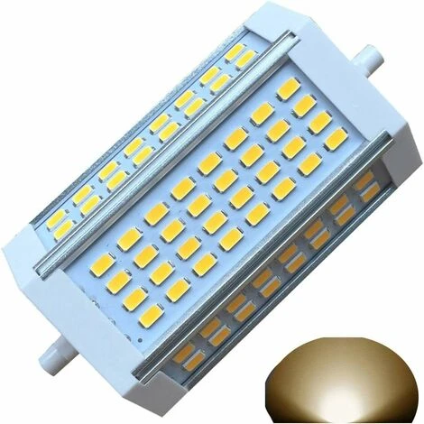 R7S LED J118 118mm Dimmable Ampoule 30W Réchauffez La Lumière 3000k Blanc Chaud AC 220V 3000LM Fin J Projecteur De J LED Pour équivaut R7S 300w 400w Halogène Incandescente De Remplacement 3 R7S LED J118 118mm Dimmable Ampoule 30W Réchauffez La Lumière 3000k Blanc Chaud AC 220V 3000LM Fin J Projecteur De J LED Pour équivaut R7S 300w 400w Halogène Incandescente De Remplacement