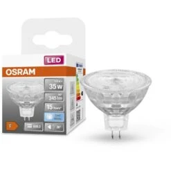 OSRAM Lampe à LED Star Reflector, GU5.3-base, Verre Clair ,Blanc Froid (4000K), 345 Lumen, Remplacement De La Traditionnelle 35W-Ampoules 1-Pack 7 OSRAM Lampe à LED Star Reflector, GU5.3-base, Verre Clair ,Blanc Froid (4000K), 345 Lumen, Remplacement De La Traditionnelle 35W-Ampoules 1-Pack -OSRAM || EUROPALAMP Soldes Boutique 75073086 3