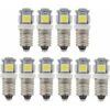 Ampoules LED E10 9 V Blanc Froid 5SMD 0,5 W (blanc Froid, 9 V) Lot De 10 Versailles -OSRAM || EUROPALAMP Soldes Boutique 76186682 1