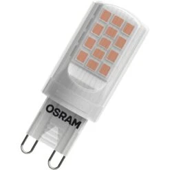 OSRAM Lampe LED Star PIN, G9-base, Aspect Mat ,Blanc Chaud (2700K), 430 Lumen, Remplacement De La Traditionnelle 37W-Ampoules 1-Pack