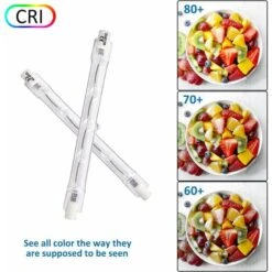 SVKBJROY Ampoules Halogènes Linéaires R7s 118mm 300W, Dimmable Blanc Chaud 2700K 4500LM, 220V Projecteur à Double Extrémité R7s Pour Éclairage Paysager, Lumière De Travail De Sécurité, 5 Pièces 11 SVKBJROY Ampoules Halogènes Linéaires R7s 118mm 300W, Dimmable Blanc Chaud 2700K 4500LM, 220V Projecteur à Double Extrémité R7s Pour Éclairage Paysager, Lumière De Travail De Sécurité, 5 Pièces -OSRAM || EUROPALAMP Soldes Boutique 76481452 5