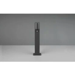 Borne De Jardin Basse 1xGU10 Roya Anthracite IP44 Détecteur De Mouvement Trio Lighting -OSRAM || EUROPALAMP Soldes Boutique 76869695 5