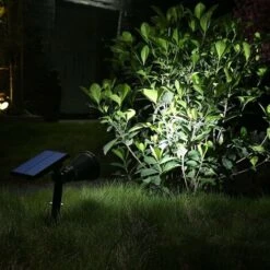 Lampe Solaire Extérieur, Solaire Projecteur, Extérieur Sans Fil Etanche IP65 Lampe Jardin Avec 180° Réglable Spot Solaire Extérieur Pour Jardin, Cour, Chemin, Allé. (6000K Blanc Froid) -OSRAM || EUROPALAMP Soldes Boutique 77217383 5