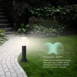 FORLIGHT Koral (4pcs) Balise De Jardin Extérieure étanche IP55. Acier Inoxydable Urban Grey 23W. -OSRAM || EUROPALAMP Soldes Boutique 77706230 3