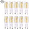 G9 LED Lampe Ampoules, Blanc Chaud 3000K 5W G9 LED Ampoule Lumiere équivalent Aux Ampoules Halogènes De 40 W 420 Lumens Not Dimmable, Lot De 10 ，Guazhuni -OSRAM || EUROPALAMP Soldes Boutique 78386240 1