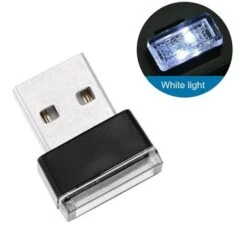 Mini Lumière USB LED Modélisation Voiture Lumière Ambiante Néon Lumière Intérieure Bijoux De Voiture (7 Couleurs De Lumière) 1 Pièces (rouge) -OSRAM || EUROPALAMP Soldes Boutique 78532079 4