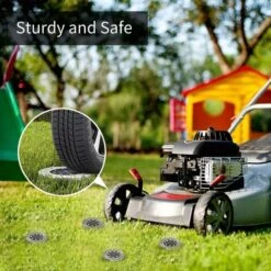 Lumière Solaire Extérieur, 16 LED 4 Pack Spot Lampe Solaire Jardin Etanche IP65 Pelouse Lumière Decorative Pour Chemin Jardin Terrace Cour Pelouse Blanc -OSRAM || EUROPALAMP Soldes Boutique 78660117 4