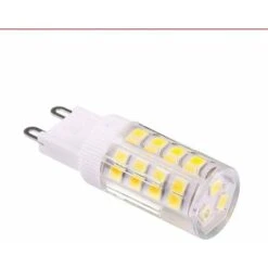 Ampoules LED G9, 5W Equivalent 40W Halogène Lampe Blanc 6000K Sans Scintillement Économie D'énergie Non Dimmable (Lot De 10) [Classe énergétique E] -OSRAM || EUROPALAMP Soldes Boutique 78951703 2
