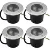 4 PACK 3W IP65 Spot LED Encastré Extérieur 270 Lumen Rond Led Terrasse Downlight Lampe D'éclairage De Jardin Extérieur, Pour Jardin Chemin Cour Garage, Blanc Chaud 2 4 PACK 3W IP65 Spot LED Encastré Extérieur 270 Lumen Rond Led Terrasse Downlight Lampe D'éclairage De Jardin Extérieur, Pour Jardin Chemin Cour Garage, Blanc Chaud -OSRAM || EUROPALAMP Soldes Boutique 79331559 1