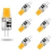 Ampoule G4 LED AC/DC 12V 5W Lampes LED G4 Blanc Chaud 3000K Ampoules D'éclairage Équivalent 50W Halogène Lampe Angle Faisceau De 360° Sans Scintillement, Lot De 6,Warm White 3000k,5W 2 Ampoule G4 LED AC/DC 12V 5W Lampes LED G4 Blanc Chaud 3000K Ampoules D'éclairage Équivalent 50W Halogène Lampe Angle Faisceau De 360° Sans Scintillement, Lot De 6,Warm White 3000k,5W -OSRAM || EUROPALAMP Soldes Boutique 79464319 1