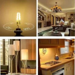 Ampoule G4 LED AC/DC 12V 5W Lampes LED G4 Blanc Chaud 3000K Ampoules D'éclairage Équivalent 50W Halogène Lampe Angle Faisceau De 360° Sans Scintillement, Lot De 6,Warm White 3000k,5W -OSRAM || EUROPALAMP Soldes Boutique 79464319 5