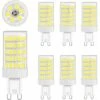 Ampoule G9 LED Blanc Froid, 10W LED G9 6000K Equivalence Incandescence 80W Lumière 900LM Lampe G9 LED AC 220V Lumineux 360º Large Angle De Faisceau 862835 SMD Non Dimmable Lot De 6 - MSBD -OSRAM || EUROPALAMP Soldes Boutique 79739520 1