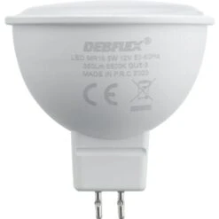 AMPOULE SPOT MR16 SMD VERRE BLANC GU 5.3 5W 6500K 400LM