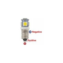 Lot De 10 Ampoules LED E10 9 V Blanc Froid 5 SMD 5 W (blanc Froid, 9 V) 8 Lot De 10 Ampoules LED E10 9 V Blanc Froid 5 SMD 5 W (blanc Froid, 9 V) -OSRAM || EUROPALAMP Soldes Boutique 81066621 2