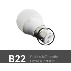 Xanlite - Lot De 10 Ampoules LED P45, Culot B22, 5,3W Cons. (40W Eq.), Lumière Blanc Chaud - RPACK10EB470P -OSRAM || EUROPALAMP Soldes Boutique 81163497 4
