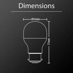 Xanlite - Lot De 10 Ampoules LED P45, Culot B22, 5,3W Cons. (40W Eq.), Lumière Blanc Chaud - RPACK10EB470P -OSRAM || EUROPALAMP Soldes Boutique 81163497 5