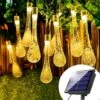 Guirlande Lumineuse Solaire 30 LED SDLOGAL Extérieure Et Interieur 6.5 M 8 Modes IP65 Etanche Guinguette Pour Jardin Lumière Chaude -OSRAM || EUROPALAMP Soldes Boutique 81385536 1