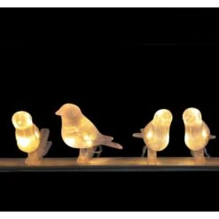 Guirlande Oiseau Solaire Solaire - FISHTEC - 5 Oiseaux - Pinces D'attache Transparentes - Guirlande Intérieur & Extérieur - Cable 2m -OSRAM || EUROPALAMP Soldes Boutique 81923326 4