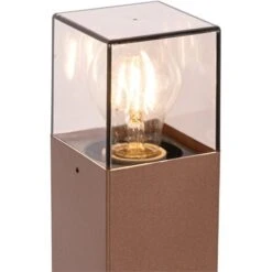 QAZQA Denmark - Lampe Sur Pied Extérieur Industriel - 1 Lumière - L 12 Cm - Brun Rouille - Rustique - Éclairage Extérieur -OSRAM || EUROPALAMP Soldes Boutique 82117717 3