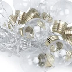 Guirlande Lumineuse Extérieure Solaire 13M Guirlande Guinguette 11 Ampoules + 100 LED -OSRAM || EUROPALAMP Soldes Boutique 82161693 5