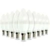 Lot De 10 Ampoules LED Bougie E14 5.5W Equivalent 40W 470LM ARUM Température De Couleur: Blanc Chaud 2700K