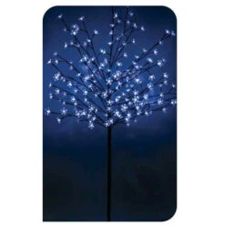 Arbre 3d Sakura 150cm 200 Leds Bleu Ip44 Edm