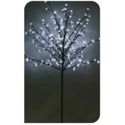 Arbre 3d Sakura 150cm 200 Leds Blanc Froid Ip44 Edm