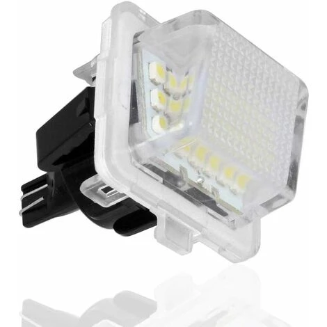 MINKUROW Éclairage De Plaque D'immatriculation 24-3528-Smd Assemblage De Lampe Pour Ces Classe Cl Sans Erreur 3w 18 Led Blanc Plaque D'immatriculation 2-Pack 6 MINKUROW Éclairage De Plaque D'immatriculation 24-3528-Smd Assemblage De Lampe Pour Ces Classe Cl Sans Erreur 3w 18 Led Blanc Plaque D'immatriculation 2-Pack – Image 4
