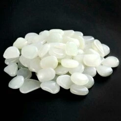 Pierre Lumineuse, 100 Pcs Galet Lumineux Pierres Luminescentes Exterieur Artificiels Galets Fluorescent Décoration Pour Jardin Chemin Piscine Aquarium Éclairage De Nuit (Blanc) - MODOU -OSRAM || EUROPALAMP Soldes Boutique 83729542 4