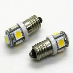 Ampoules LED E10 9 V Blanc Froid 5SMD 0,5 W (blanc Froid, 9 V) Lot De 10 -OSRAM || EUROPALAMP Soldes Boutique 85726756 3