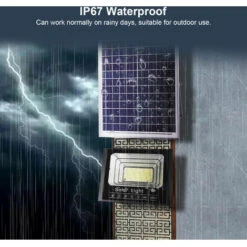 Projecteur Solaire + Télécommande + Minuterie + Réglage De La Luminosité, Spécial 25W 44pcs. - Spécial 25W 44pcs. -OSRAM || EUROPALAMP Soldes Boutique 85915749 5