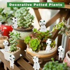 Nain De Jardin Princesse Mononoke Arbre Lumineux Elfes Fée Jardin Accessoires Lueur Dans L'obscurité Micro Paysage Décor Extérieur Patio Cour Décoration De Jardin De Fête D'halloween 10 Pièces -OSRAM || EUROPALAMP Soldes Boutique 86735658 4