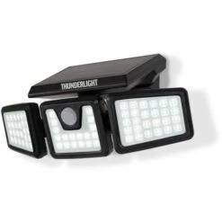 Projecteur Solaire 3 Têtes 70 LED Detecteur De Mouvement -OSRAM || EUROPALAMP Soldes Boutique 86816571 5