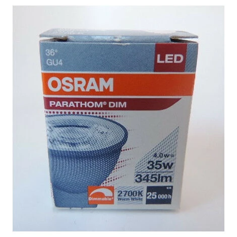 Ampoule LED GU4 à Réflecteur Dimmable 4W 2700K 345lm 12V Ledvance 4 Ampoule LED GU4 à Réflecteur Dimmable 4W 2700K 345lm 12V Ledvance – Image 2