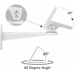 Mini Support Vidéoprojecteur Mural, 6,3-7,87 Inch Rotation 360°, Inclinaison 60° -OSRAM || EUROPALAMP Soldes Boutique 87414159 3