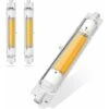 Ampoule LED R7S 78mm 30W Dimmable, Economie Energie COB Equivalent A J118mm 300W Halogene Lampe, Blanc Naturel 4000K, Pas De Scintillement, 3000LM, Eclairage A Faisceau 360°, Lot De 2 -OSRAM || EUROPALAMP Soldes Boutique 88071593 1