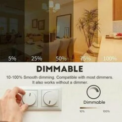 Ampoule LED R7S 78mm 30W Dimmable, Economie Energie COB Equivalent A J118mm 300W Halogene Lampe, Blanc Naturel 4000K, Pas De Scintillement, 3000LM, Eclairage A Faisceau 360°, Lot De 2 -OSRAM || EUROPALAMP Soldes Boutique 88071593 4