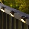 Lot De 16 Lampes Solaires Pour Terrasse D'extérieur, Lampes Solaires étanches à LED Pour Escaliers Extérieurs, Marches, Clôture, Chemin, Terrasse Et Allée (blanc Chaud) -OSRAM || EUROPALAMP Soldes Boutique 88200708 1