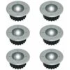 Lot De 6 Spots LED Solaires Encastrables Au Sol - Ronds - Diamètre : 85 Mm - Extérieur Résistant Au Piétement - Façade En Acier Inoxydable - 6 Lampes Solaires - IP44, 2 Lot De 6 Spots LED Solaires Encastrables Au Sol - Ronds - Diamètre : 85 Mm - Extérieur Résistant Au Piétement - Façade En Acier Inoxydable - 6 Lampes Solaires - IP44, -OSRAM || EUROPALAMP Soldes Boutique 88670223 1