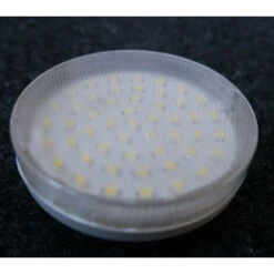 Ampoule LED 3W SMD Ø 75x29mm Blanc Froid 6500K 260lm Culot GX53 230V Non-dimmable 120° SLV