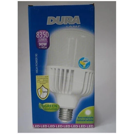 Ampoule LED 90W Ø 139x270mm 4000K 8350lm Culot E40 230V Non-dimmable IP20 High Power Targetti 3 Ampoule LED 90W Ø 139x270mm 4000K 8350lm Culot E40 230V Non-dimmable IP20 High Power Targetti