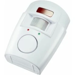 Alarme Sirène Sans Fil Sécurité Infrarouge IR PIR Capteur Détecteur De Mouvement 2 Télécommande -OSRAM || EUROPALAMP Soldes Boutique 89386303 3