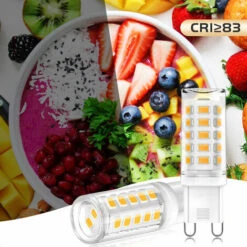 Lot De 6 Ampoules LED G9 3.5W 40W Équivalent Ampoules à Halogène 400LM Blanc Froid 6000K -OSRAM || EUROPALAMP Soldes Boutique 90750146 3