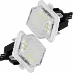 Éclairage De Plaque D'immatriculation 24-3528-SMD Assemblage De Lampe Pour Cette Classe Cl Sans Erreur 3 W 18 LED Blanc Lot De 2 Feux De Plaque D'immatriculation -OSRAM || EUROPALAMP Soldes Boutique 91016442 3