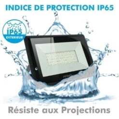 Projecteur LED 50W Forte Luminosité 4500 Lumens ATRIA IP66 Température De Couleur: Blanc Froid 6000K -OSRAM || EUROPALAMP Soldes Boutique 9139393 4