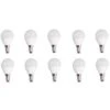 Lot De 10 Ampoules LED Spherique (G45) 6W E14 - 490 LUMENS - Blanc Brillant Neutre 4200K -OSRAM || EUROPALAMP Soldes Boutique 92165956 1
