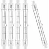Lot De 5 R7S Ampoule Halogène 118mm 200W 230V, Tige Halogène R7S 118mm, Ampoule Halogène R7s Lampe Tige Halogène Dimmable Pour Spot De Bâtiment, Eclairage Paysage De Travail, Eclairage Salon [Classe é -OSRAM || EUROPALAMP Soldes Boutique 92473645 1